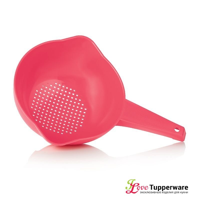 Дуршлачок розовый малый Tupperware