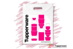 Полиэтиленовый пакет малый с логотипом Tupperware
