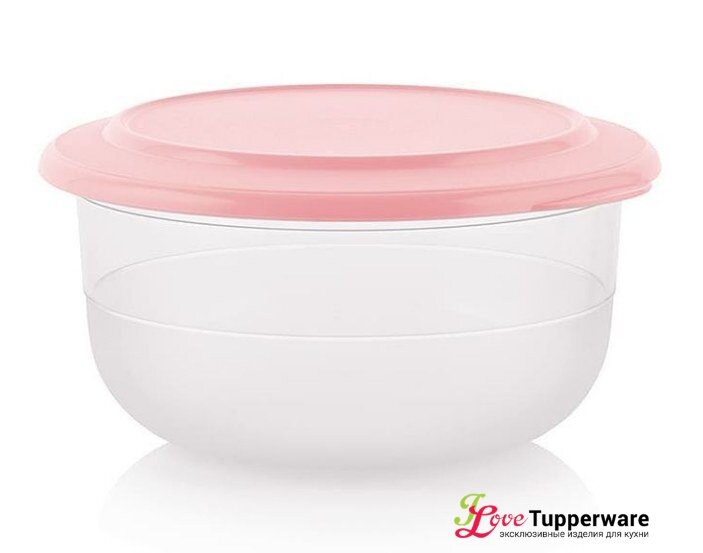  Сервировочная коллекция в розовом цвете Чаша 2,1л Tupperware